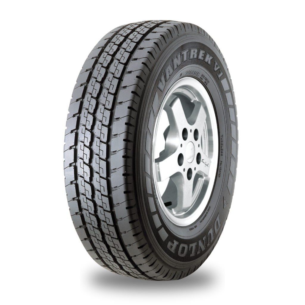 Car Tires , Brand Dunlop V1 195R14 แถมฟรีจุ๊บลม (195-14,19514) - Chaichod
