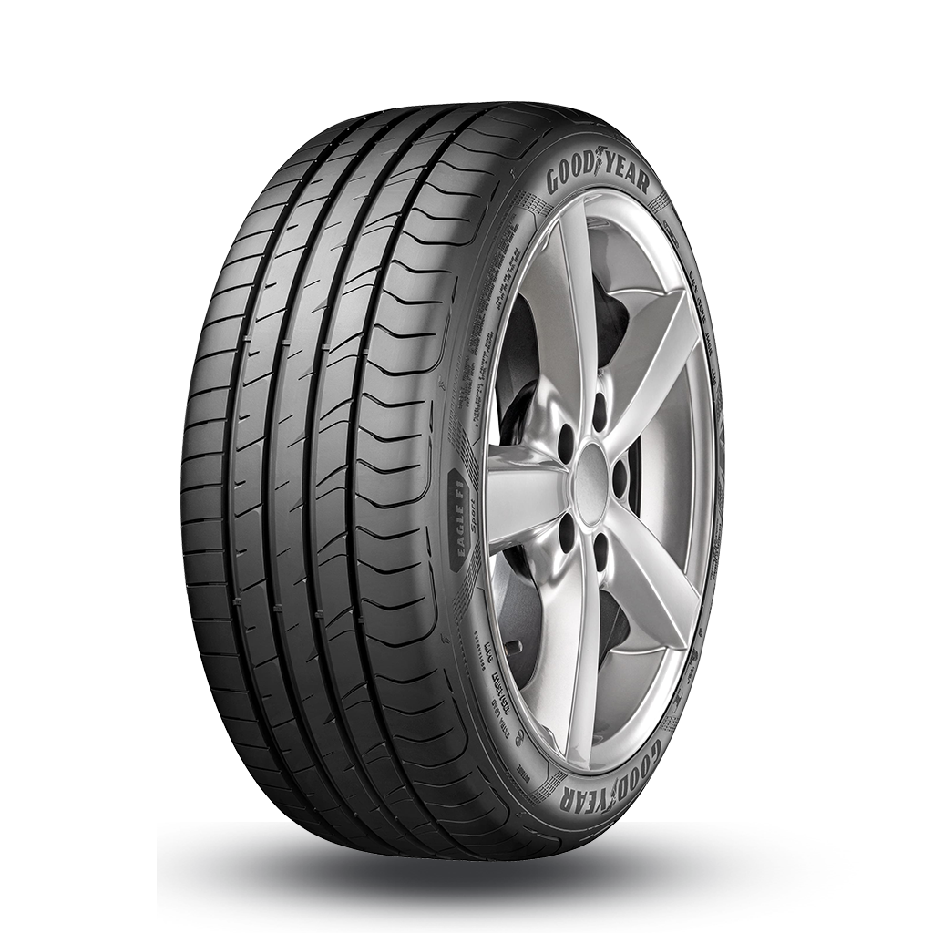 Car Tires , Brand Goodyear Eagle F1 Sport 85W 195/55R15 แถมฟรีจุ๊บลม - Chaichod