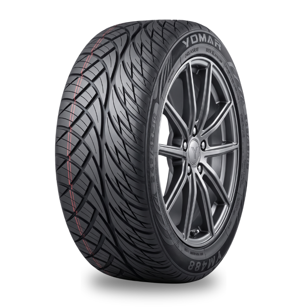 ยางรถยนต์ ยี่ห้อ Yomar YM488 100V 245/45R18 แถมฟรีจุ๊บลม - ชัยโชติรวมยาง