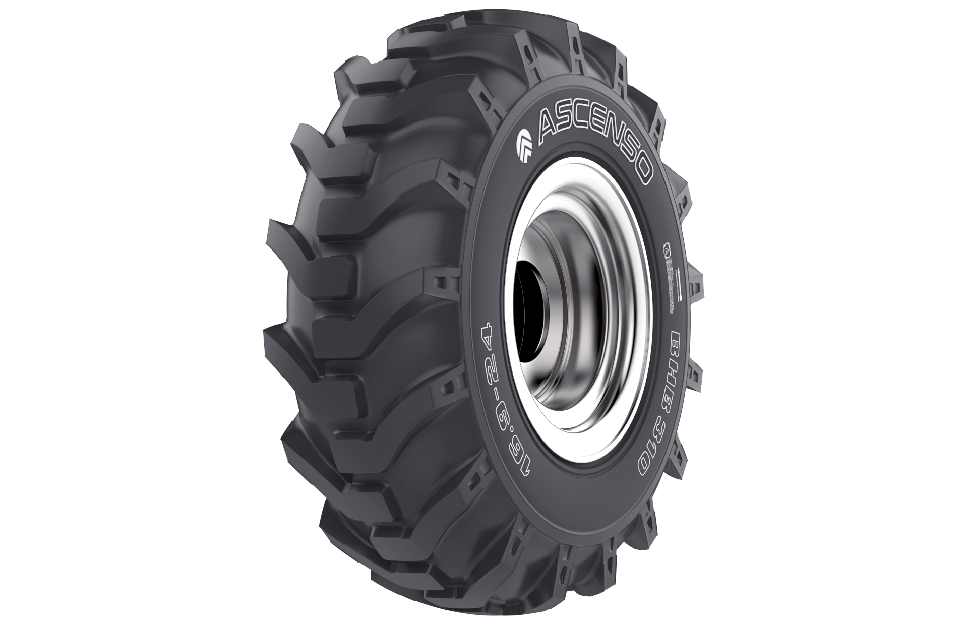 ยางรถฟาร์ม ยี่ห้อ Ascenso BHB 310 12.5/80-18 12PR T/L Industrial&Contruction Tyre ยางอุตสาหกรรมและก่อสร้าง (ผ้าใบ) (ไม่รวมค่าขนส่ง) - ชัยโชติรวมยาง