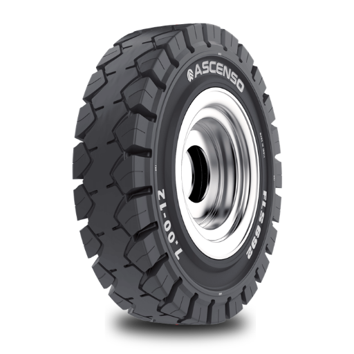 Solid Forklift Tires Ascenso FLS 692 5.00-8 / 3.00 STD| Chaichod Ruamyang