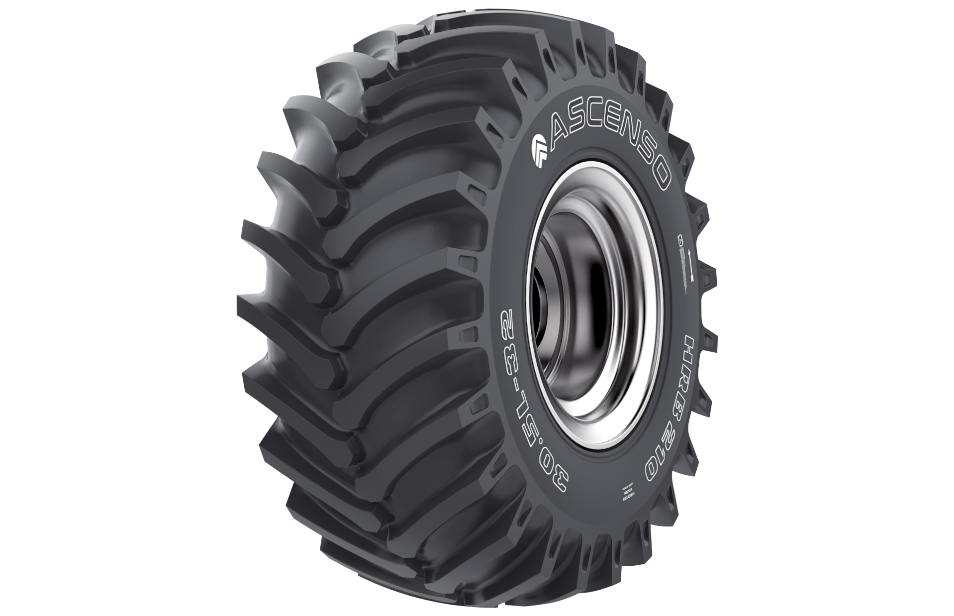 ยางรถฟาร์ม ยี่ห้อ Ascenso HRB 210 23.1-26 16PR T/L Agriculture Tyre ยางรถไถและยางเกษตร (ผ้าใบ) (ไม่รวมค่าขนส่ง) - ชัยโชติรวมยาง