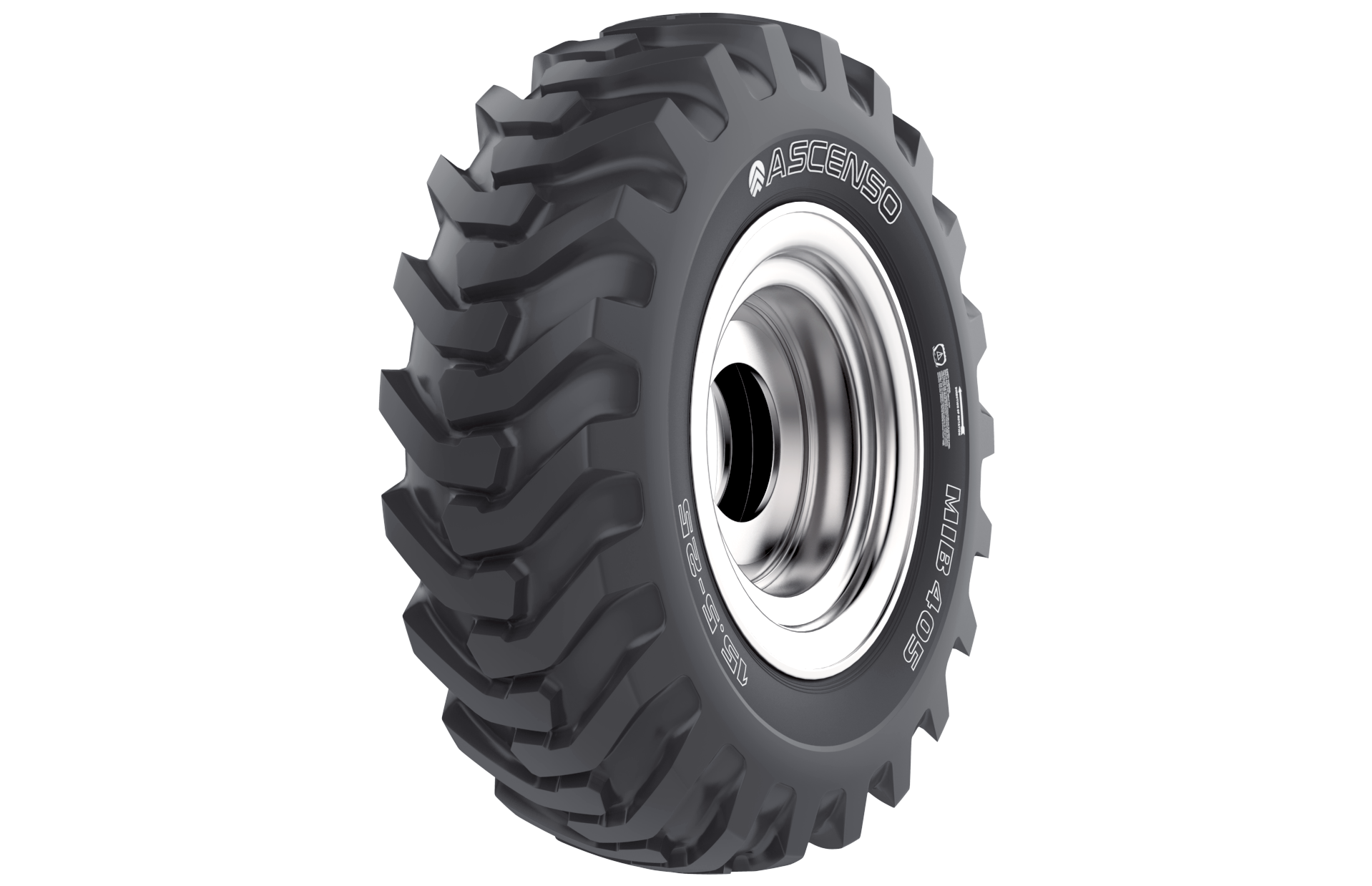 ยางรถฟาร์ม ยี่ห้อ Ascenso MIB 405 20.5-25 16PR T/L Earth Mover&Grader Tyre ยางรถตัก และเกรดเดอร์ (ผ้าใบ) (ไม่รวมค่าขนส่ง) - ชัยโชติรวมยาง