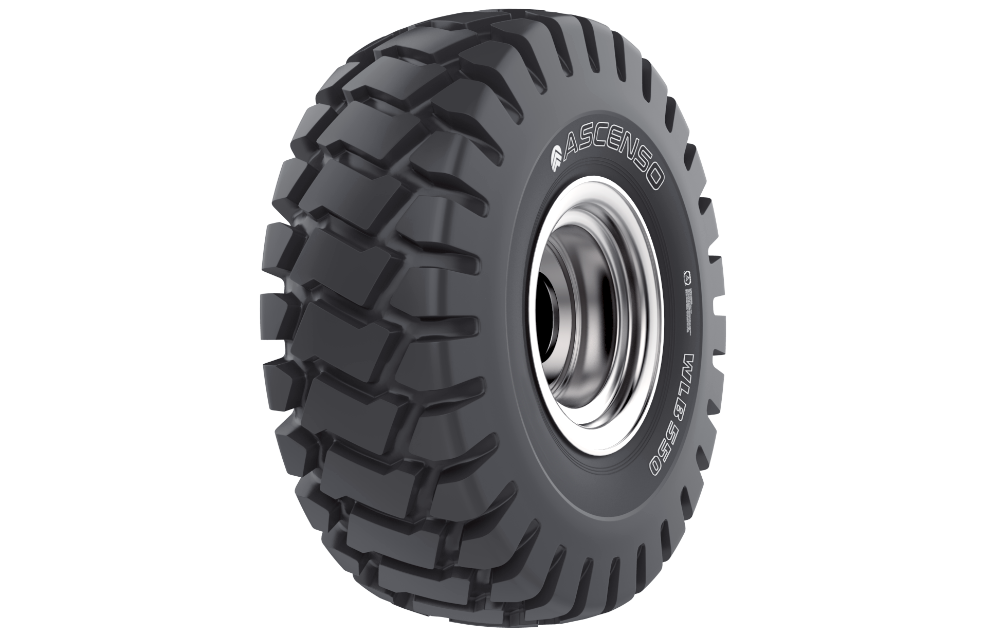 ยางรถฟาร์ม ยี่ห้อ Ascenso WLB 550 17.5-25 16PR T/L Earth Mover&Grader Tyre ยางรถตัก และเกรดเดอร์ (ผ้าใบ) (ไม่รวมค่าขนส่ง) - ชัยโชติรวมยาง