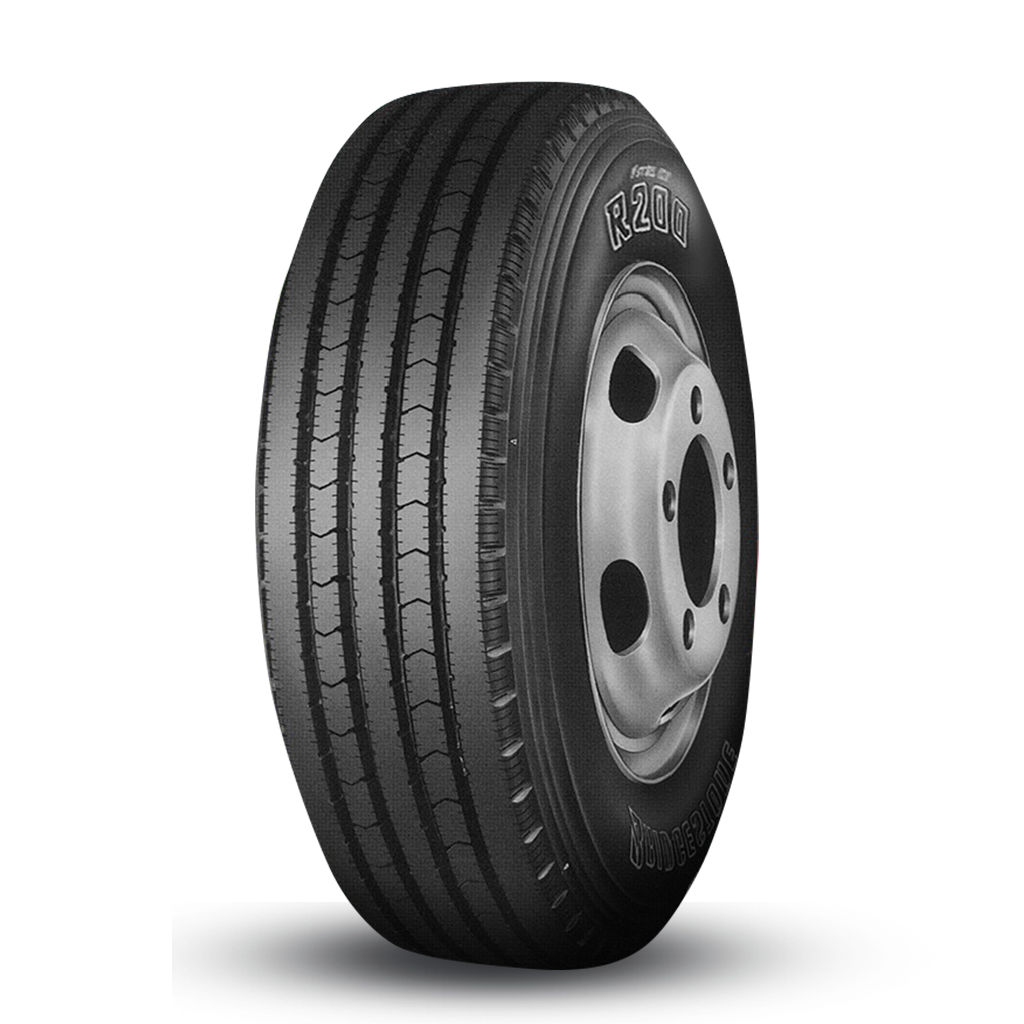 ยางรถบรรทุกและรถโดยสาร ยี่ห้อ Bridgestone R200 12PR 700R16 ยางเรเดียล (ครบชุด) - ชัยโชติรวมยาง