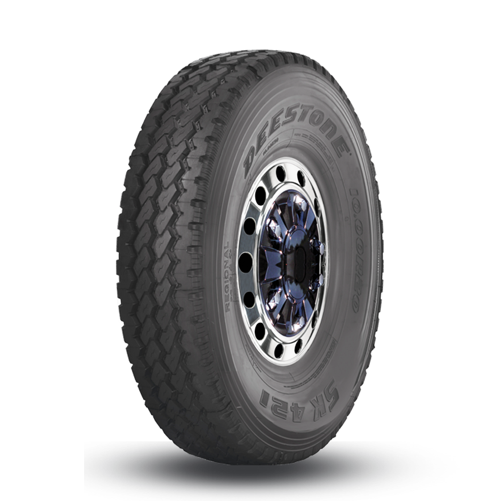 ยางรถบรรทุกและรถโดยสาร ยี่ห้อ Deestone SK421 1100R20 ยางเรเดียล (ยางนอก ยางใน ยางรอง) - ชัยโชติรวมยาง