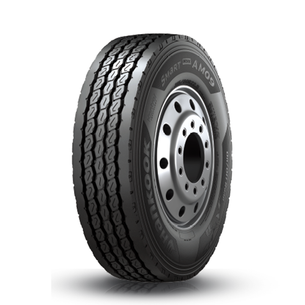 ยางรถบรรทุกและรถโดยสาร ยี่ห้อ Hankook AM09 16PR 11R22.5 ยางเรเดียล - ชัยโชติรวมยาง