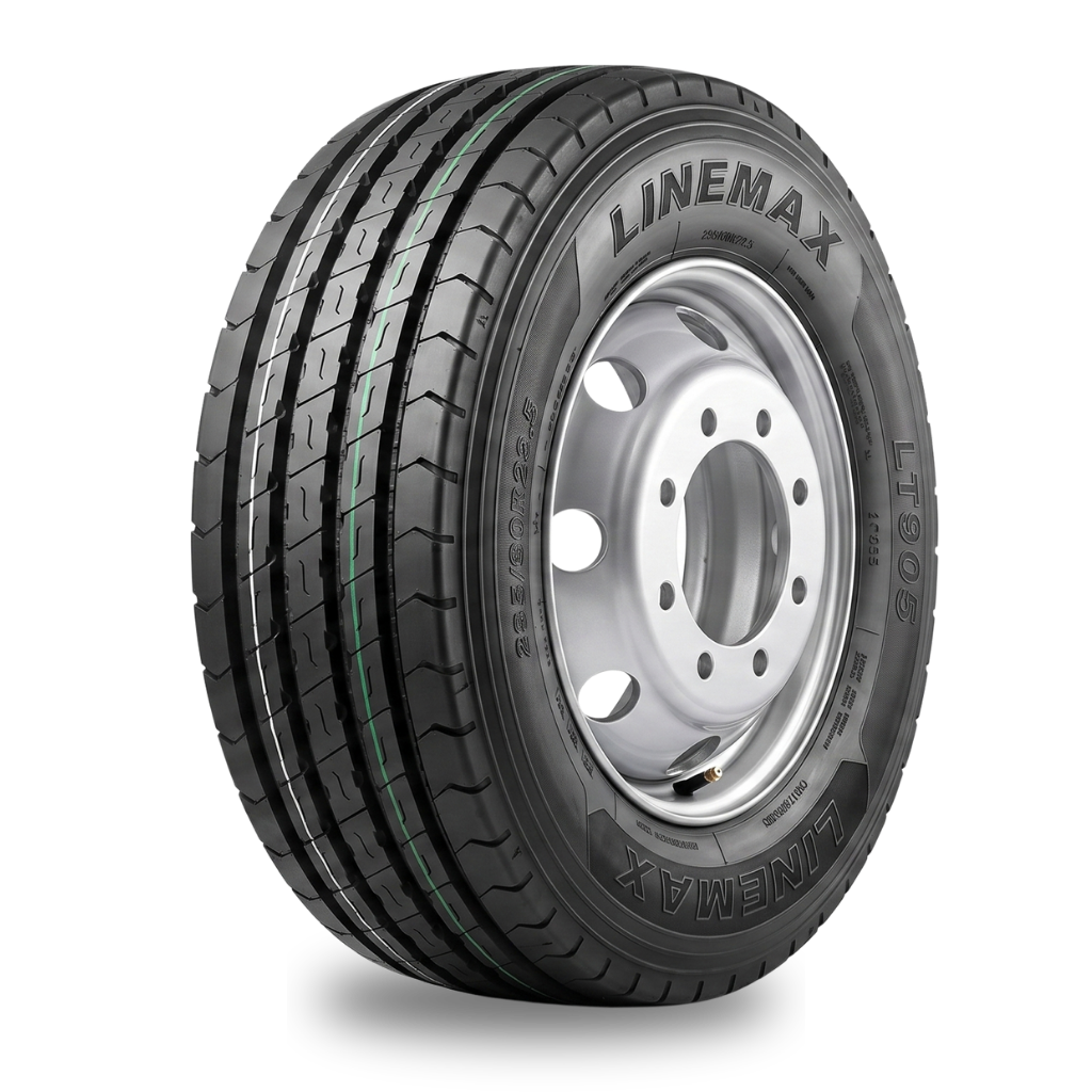 ยางรถบรรทุกและรถโดยสาร ยี่ห้อ Linemax LT905 18PR 11R22.5 ดอกหน้า - ชัยโชติรวมยาง
